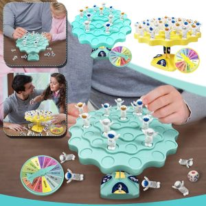 Astronaut Balance Tree 60 Pieces LB1688-2 Age 3 year and above 60 Pieces of Frog 01 Pole 01 Balance Tray 01 Frog Pool Tray Multiplayer Game Helps in hands on ability Kids to Learn Balance Perception Helps to increase observation ability Develop and puzzle