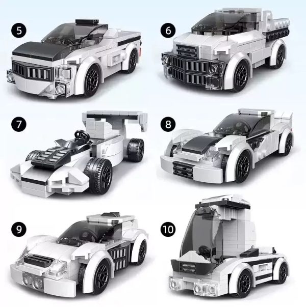 Architect Multificence Super Car Lego building blocks building set Flowing Roadster 209+pcs 10 in 1 Model 31032