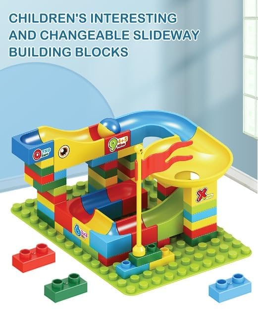 Blocks Variable Sliding 66 pieces 6688-91A Lego Marble Run