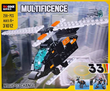 Lego Building Blocks Decool Multificence 31012 Magic 33 Change 33 Model Lego
