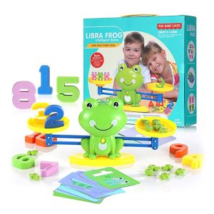 Libra Frog Intelligent Game Balancing and Mathematical Balance Scale game E005