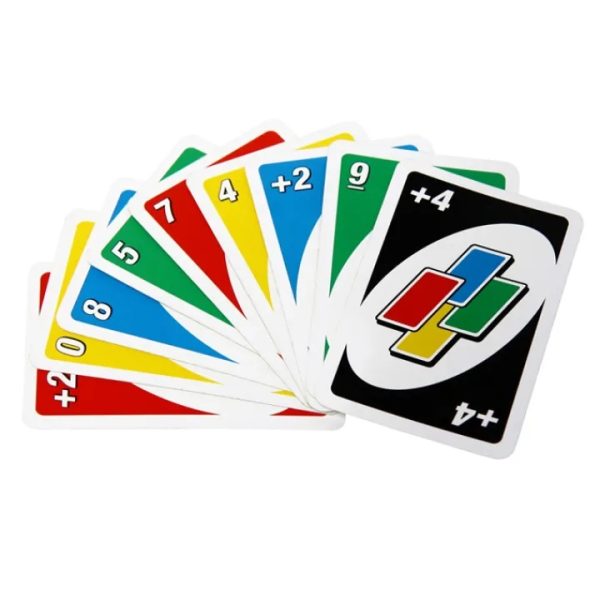 UNO CARD GAME WITH PLASTIC BOX (112 CARD) MULTI COLOUR