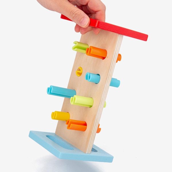 Plastic Rainbow Pounder Bench Toy Hammering Pounding Toy 29403