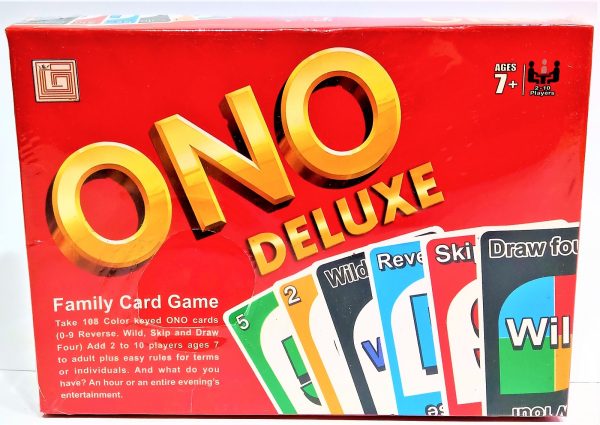 ONO DELUXE CARD GAME FOR CHILDEREN AND ADULTS