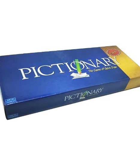 Pictionary Party Board Game The Game of Quick Draw 0125E