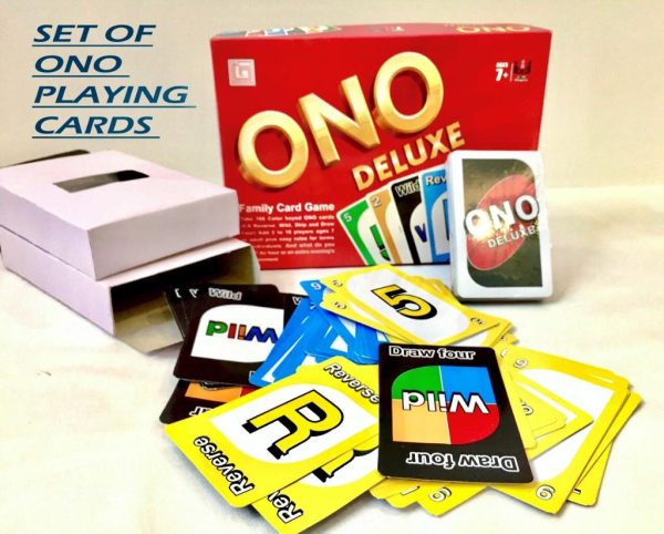 ONO DELUXE CARD GAME FOR CHILDEREN AND ADULTS